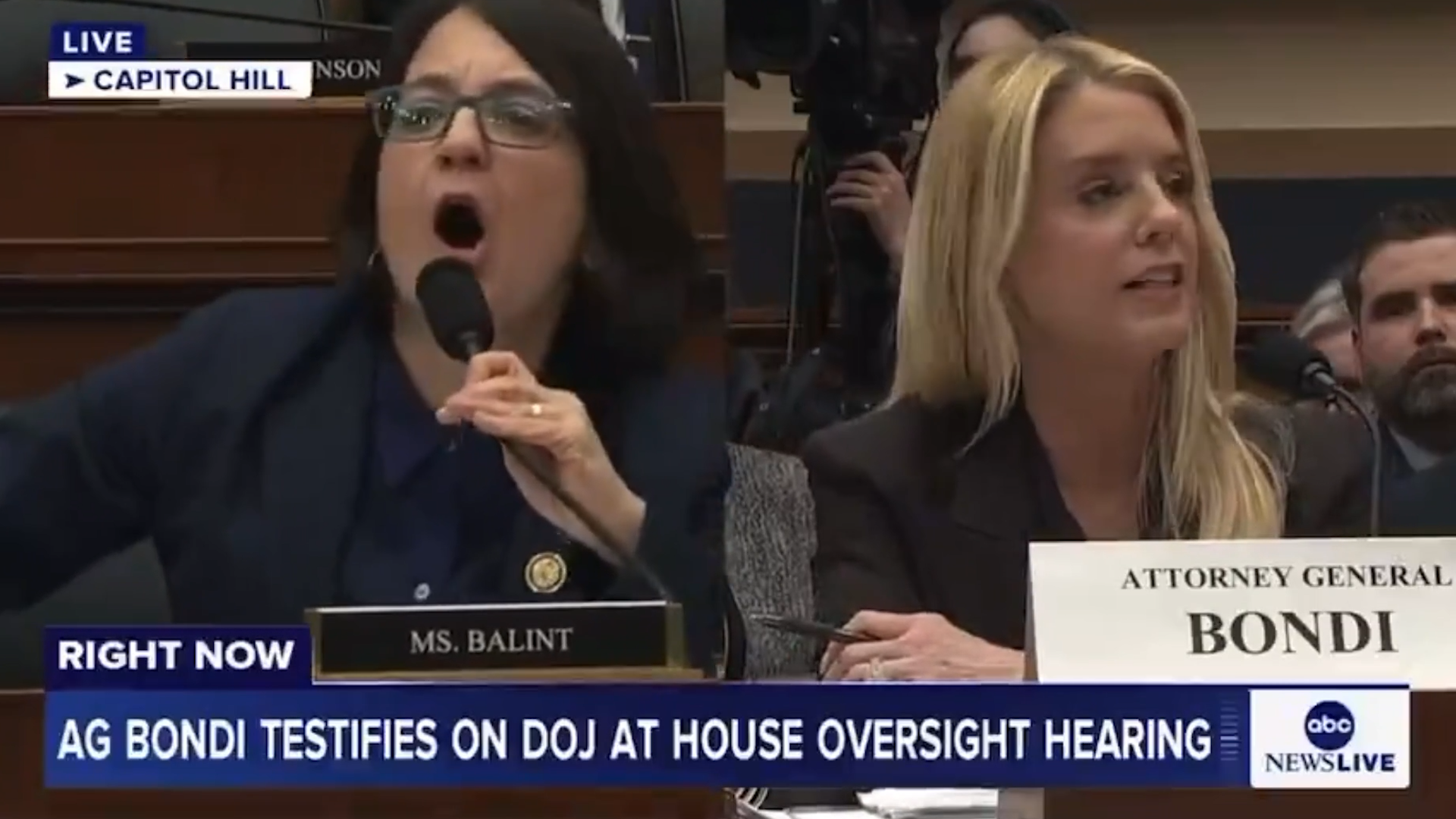 Congresswoman Storms Out of Hearing